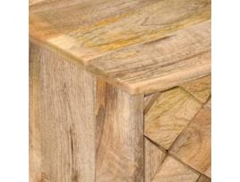 Mesa de Centro  Castanho (68 x 68 x 38 cm - Madeira)