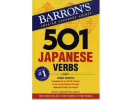 Livro 501 Japanese Verbs de Roland A. Lange (Inglês - 1900)