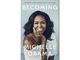 Livro Becoming de Michelle Obama (Inglês - 2021)