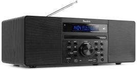 R?dio All-In-One CD/DAB+ Bluetooth 60W (Preto) - AUDIZIO