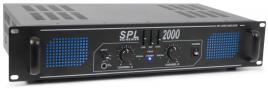 Amplificador PA 2x 1000W 19 c/ Equalizador (SPL2000EQ) LEDs Azuis - SPL