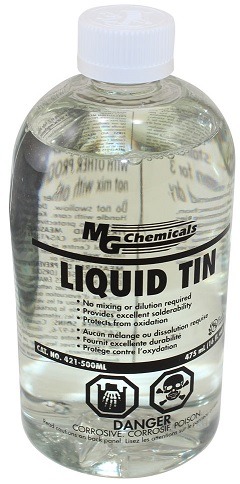 Solda Liquida (LIQUID TIN) 500ml - MG CHEMICALS