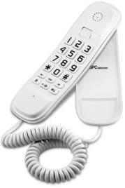 Telefone Fixo 3601 Branco - SPC TELECOM