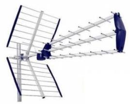 Antena Digital TDT UHF HD LTE 16~18dB c/ Ficha F - G-MAXTRIPLEX-DIGITAL