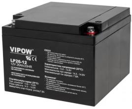 Bateria Chumbo 12V 26Ah (174x165x125 mm) - VIPOW