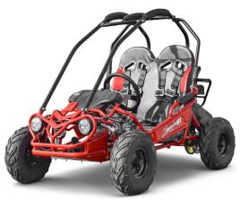 Buggy Infantil 160CC Vermelho (2 Lugares) - XTRM FACTORY 81