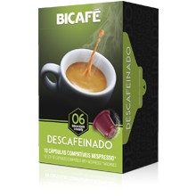 C?psulas Nespresso Bicaf? (10 Unidades) Decaf