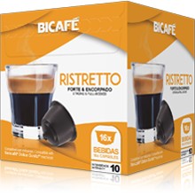 C?psulas Dolce Gusto Bicaf? (16 Unidades) Ristretto