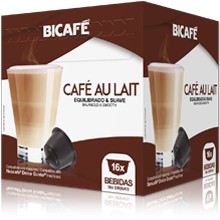 C?psulas Dolce Gusto Bicaf? (16 Unidades) Caf? au Lait