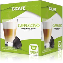 C?psulas Dolce Gusto Bicaf? (16 Unidades) Cappuccino