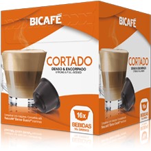 C?psulas Dolce Gusto Bicaf? (16 Unidades) Cortado