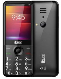 Telem?vel 28 Dual Sim Bluetooth / R?dio FM / Lanterna (Preto) - iHunt i3 3G