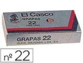 Agrafos El Casco Galvanizados Caixa 1000 - N. 22