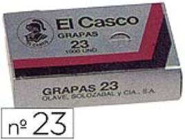 Agrafos El Casco Galvanizados Caixa 1000 - N. 23