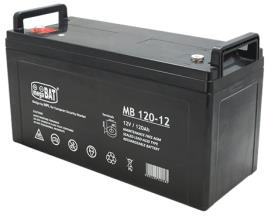 Bateria Chumbo 12V 120Ah (407 x 174 x 209 mm) - megaBAT