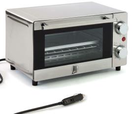 Mini Forno El?ctrico Auto 24V 300W 9L (Inox) - ALL Ride