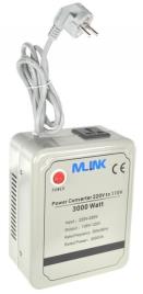 Conversor 220V ->110V 3000W - MLINK