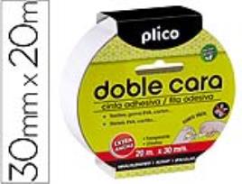 Fita Adesiva Plico Dupla Face 30mm X 20M