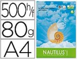 Papel Fotocopia Nautilus Din A4 (500 Folhas) 80 Gr