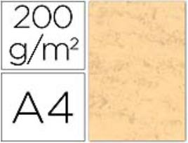 Cartolina Michel Marmoreada A4 200 Gr Ocre (100 Folhas)