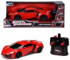 Carro RS c/ Controlo Remoto Lykan Hypersport Velocidade Furiosa - JADA TOYS