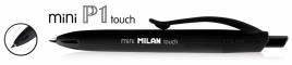 Caneta Milan P1 Retratil 1 mm Touch Preto