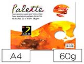 Paleta Dalbe de Papel Descartavel Din A4 40 Folhas 60 Gr