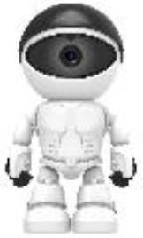 Mini Robot Seguran?a 2MP Wi-Fi (Branco) - ESCAM