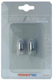 Blister 2x Lampadas Halog?neo WY5W/T10 12V 5W (WEGDE Chrome) - POWERTEC