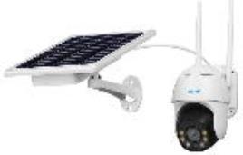 C?mara de Vigil?ncia IP QF480 Solar 1080p 2MP 4G / LTE