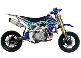 Pit Bike Mini Racer R 2021 (Azul) - MALCOR