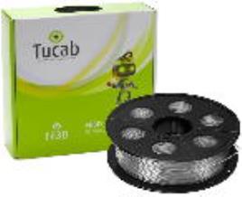 Filamento de Impress?o 3D Flex?vel em EVA 175mm 1Kg (Natural) - TUCAB