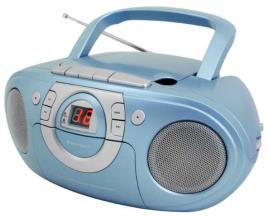 R?dio CDs / Cassete SCD5100 (Azul) - SOUNDMASTER