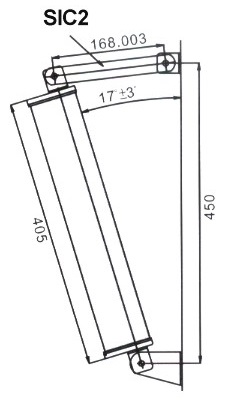 Suporte Inclina??o p/ Colunas Instala??o (Ref: COL24W e FCS-200C) - TECHNYSOUND