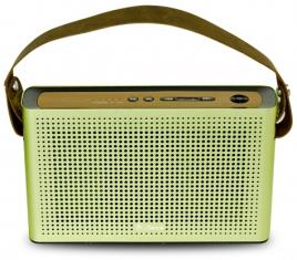 Coluna Port?til 50W c/ Leitor AUX e Bluetooth (Verde) - iDance