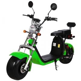 Scooter El?trica Harley 1500W Matricul?vel (Verde) - MALCOR