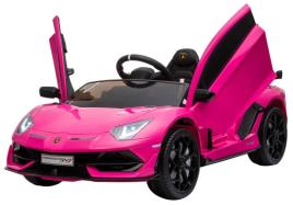 Carro El?trico Lamborghini Aventador Roadster (Monolugar) Rosa