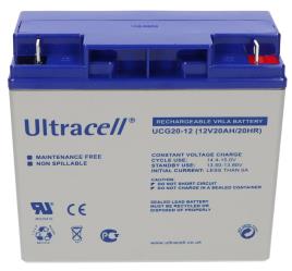 Bateria de Gel 12V 20Ah (181 x 77 x 168 mm) - Ultracell