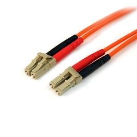 Cabo de Fibra Ótica OM2 LC Laranja (3 mts) - STARTECH