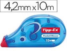 Corretor Tipp-Ex Fita - Pocket Mouse 42 mm x 9 mts