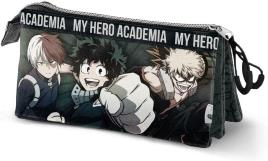 Estojo triplo My Hero Academy 23cm