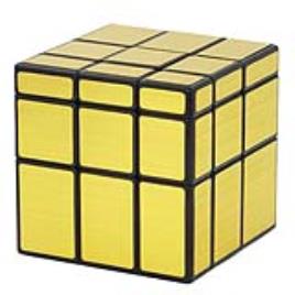 Cubo Mágico Qiyi - Mirror 3x3 Dourado
