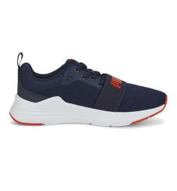 Zapatillas Casual_niño_puma Wired Run Jr 38 Azul Marino