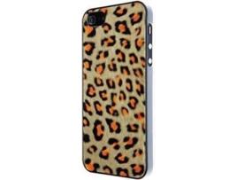 Capa iPhone 5, 5s, SE  Eco-Leather Leo Laranja