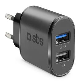 CARREGADOR TELEMÓVEL SBS TETR2USB21A