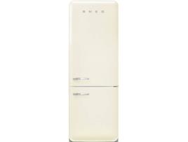 Frigorífico Combinado SMEG Anni 50 FAB38RCR5 (No Frost - 205 cm - 481 L - Creme)