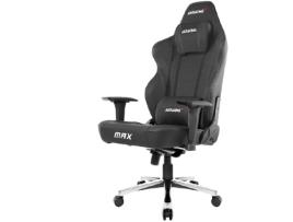 Cadeira Gaming AKRACING Master Max (Até 180 kg - Elevador a gás Classe 4 - Preto)