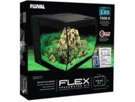 Aquário para Peixes  Flex (Preto - 57L)