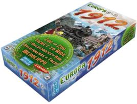 Expansão Jogo de Tabuleiro DAYS OF WONDER Ticket To Ride: Europa 1912 (Idade Mínima: 8)