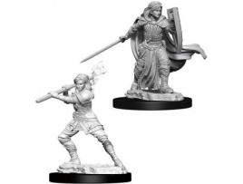 Figuras WIZKIDS D&D Nolzurs Marvelous Miniatures - Female Human Paladin